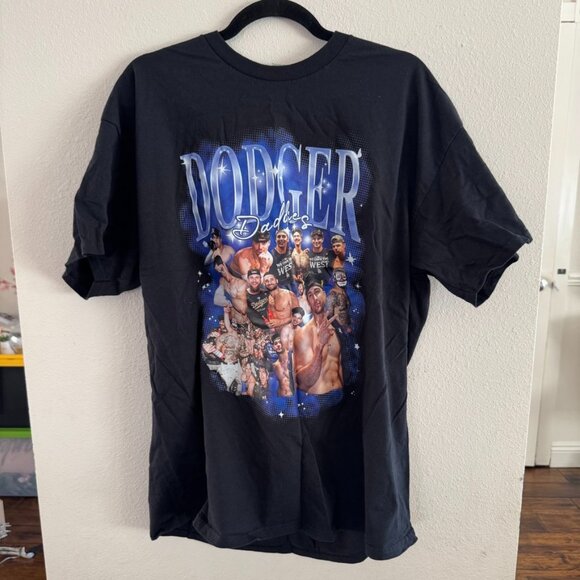 Dodger Daddies Graphic Tee – Los Angeles Dodgers Parody Shirt XL - Picture 1 of 3